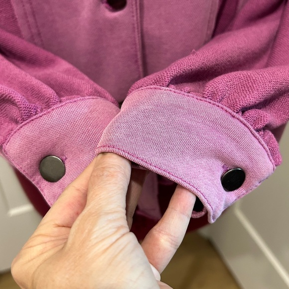 RARE BAR X POL Collaboration Plumberry Oversized Shacket |Size Small - Picture 8 of 13